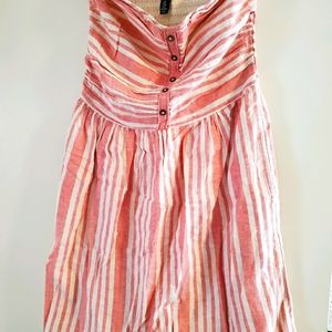Gap strapless summer dress